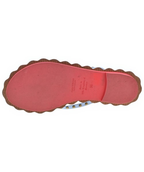 FABIO RUSCONI（ファビオルスコーニ）サンダル 青 サイズ:EU36(22.5cm位) レディース/2200638108064