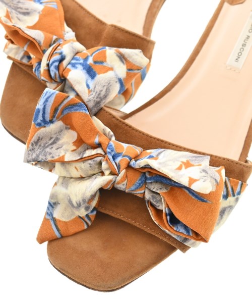 FABIO RUSCONI（ファビオルスコーニ）サンダル 茶 サイズ:EU37 1/2(24cm位) レディース/2200627681066