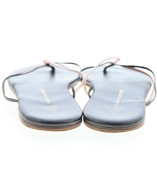 FABIO RUSCONI（ファビオルスコーニ）サンダル 黒 サイズ:EU38(24.5cm位) レディース/2200629839243