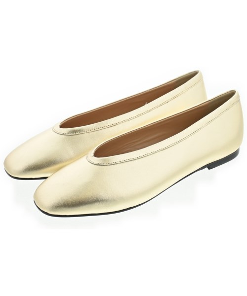 FABIO RUSCONI(ファビオルスコーニ)パンプス ゴールド サイズ:EU37 1/2(24cm位)/2200644740234