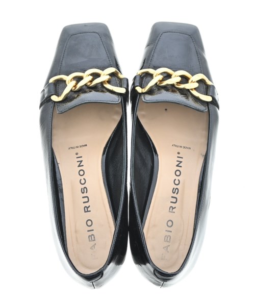 FABIO RUSCONI（ファビオルスコーニ）ドレスシューズ/ローファー 黒 サイズ:EU39(25.5cm位) レディース/2200619948801