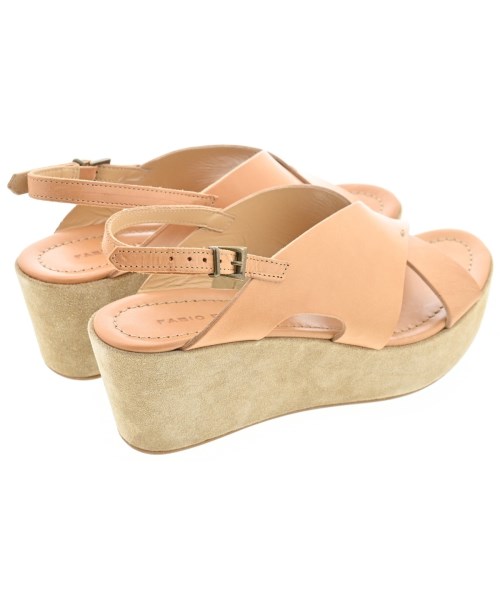 FABIO RUSCONI（ファビオルスコーニ）サンダル ベージュ サイズ:EU38(24.5cm位) レディース/2200624426028