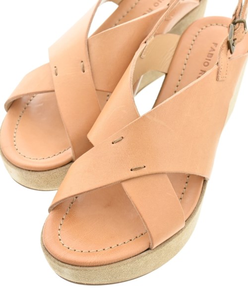 FABIO RUSCONI（ファビオルスコーニ）サンダル ベージュ サイズ:EU38(24.5cm位) レディース/2200624426028