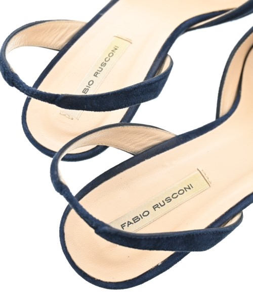 FABIO RUSCONI（ファビオルスコーニ）パンプス 紺 サイズ:EU38 1/2(25cm位) レディース/2200626363086