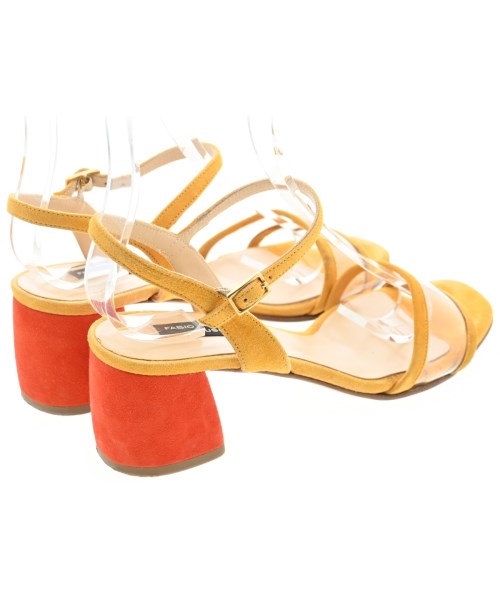 FABIO RUSCONI（ファビオルスコーニ）サンダル 黄 サイズ:EU37(23.5cm位) レディース/2200626362027