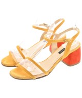 FABIO RUSCONI（ファビオルスコーニ）サンダル 黄 サイズ:EU37(23.5cm位) レディース/2200626362027