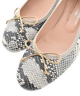 FABIO RUSCONI（ファビオルスコーニ）バレエシューズ/オペラシューズ グレー サイズ:EU37(23.5cm位) レディース/2200616602584