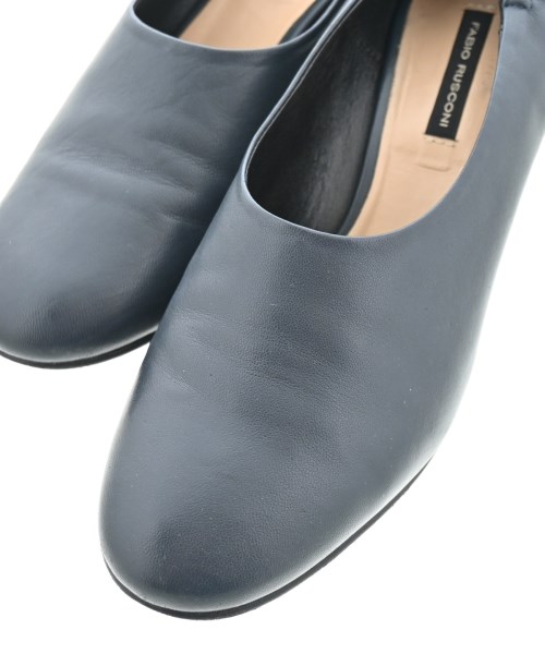 FABIO RUSCONI（ファビオルスコーニ）パンプス 紺 サイズ:EU37 1/2(24cm位) レディース/2200616602591