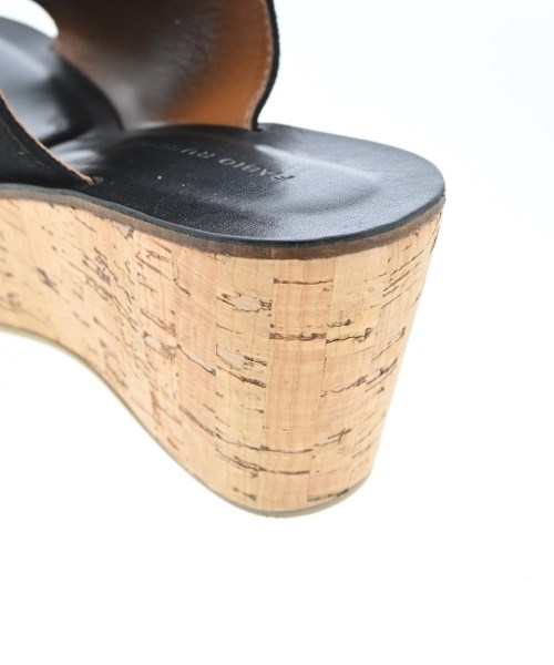 FABIO RUSCONI（ファビオルスコーニ）サンダル 黒 サイズ:EU35(21.5cm位) レディース/2200617429074