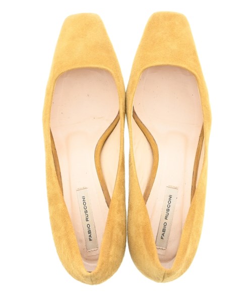 FABIO RUSCONI（ファビオルスコーニ）パンプス 黄 サイズ:EU38(24.5cm位) レディース/2200618536078