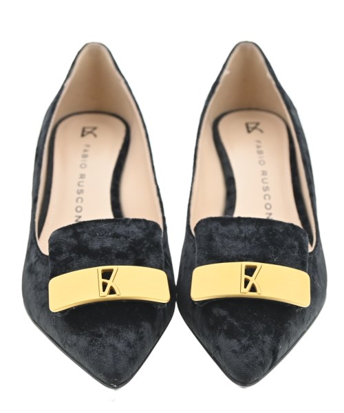 FABIO RUSCONI（ファビオルスコーニ）パンプス 黒 サイズ:EU36(22.5cm位) レディース/2200650846012