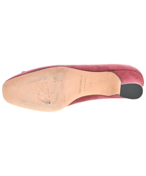 FABIO RUSCONI（ファビオルスコーニ）パンプス 赤 サイズ:36 1/2(23cm位) レディース/2200655809012