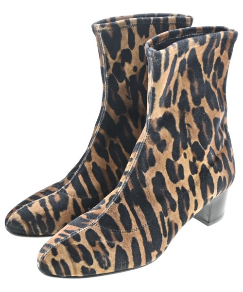 FABIO RUSCONI(ファビオルスコーニ)ブーツ ベージュ サイズ:EU37(23.5cm位)/2200649154074