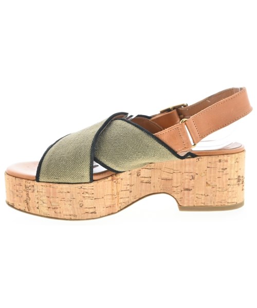 FABIO RUSCONI（ファビオルスコーニ）サンダル グレー サイズ:EU37(23.5cm位) レディース/2200651816298