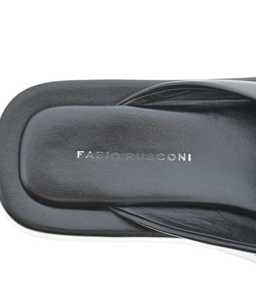 FABIO RUSCONI（ファビオルスコーニ）サンダル 黒 サイズ:EU37(23.5cm位) レディース/2200718743109