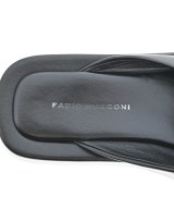 FABIO RUSCONI（ファビオルスコーニ）サンダル 黒 サイズ:EU37(23.5cm位) レディース/2200718743109