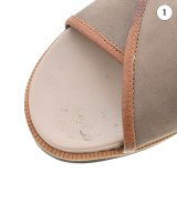 FABIO RUSCONI（ファビオルスコーニ）サンダル 茶 サイズ:EU37(23.5cm位) レディース/2200719119019