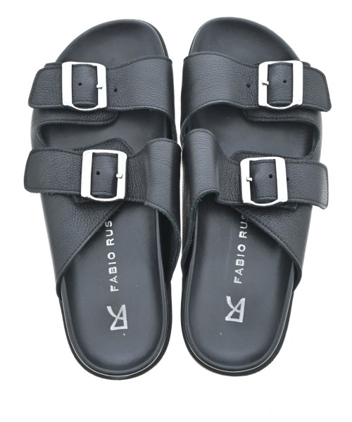 FABIO RUSCONI（ファビオルスコーニ）サンダル 黒 サイズ:EU37(23.5cm位) レディース/2200643167056