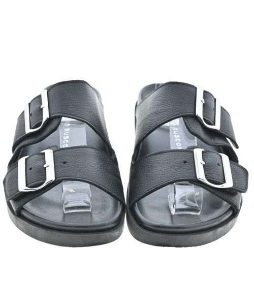 FABIO RUSCONI（ファビオルスコーニ）サンダル 黒 サイズ:EU37(23.5cm位) レディース/2200643167056