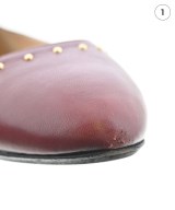 FABIO RUSCONI（ファビオルスコーニ）パンプス 赤 サイズ:EU38(24.5cm位) レディース/2200643666092