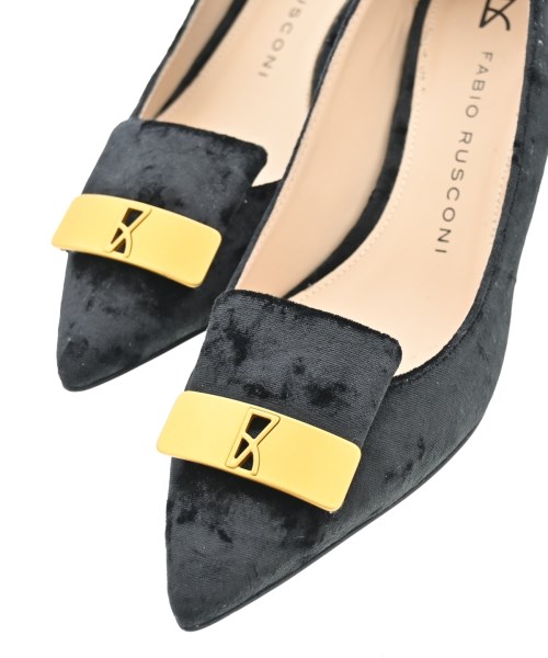 FABIO RUSCONI（ファビオルスコーニ）パンプス 黒 サイズ:EU37(23.5cm位) レディース/2200654185018