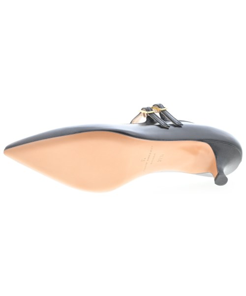 FABIO RUSCONI（ファビオルスコーニ）パンプス 黒 サイズ:EU37 1/2(24cm位) レディース/2200703944467