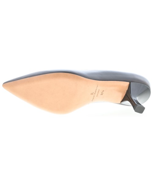 FABIO RUSCONI（ファビオルスコーニ）パンプス 黒 サイズ:EU37 1/2(24cm位) レディース/2200703944566
