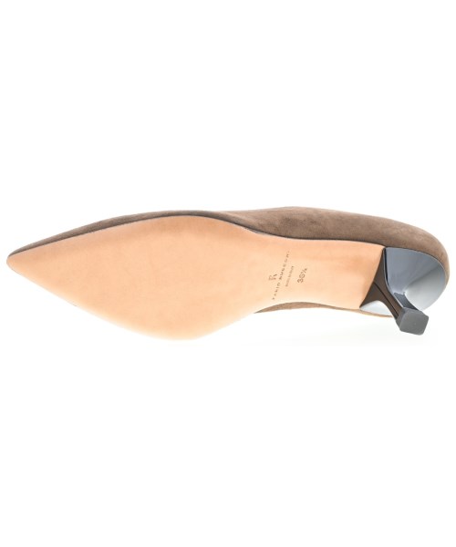 FABIO RUSCONI（ファビオルスコーニ）パンプス 茶 サイズ:EU37 1/2(24cm位) レディース/2200703944580