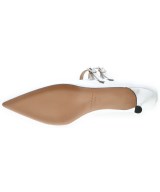 FABIO RUSCONI（ファビオルスコーニ）パンプス シルバー サイズ:EU38 1/2(25cm位) レディース/2200703944719