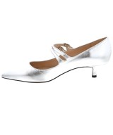 FABIO RUSCONI（ファビオルスコーニ）パンプス シルバー サイズ:EU38 1/2(25cm位) レディース/2200703944719