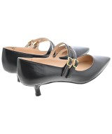 FABIO RUSCONI（ファビオルスコーニ）パンプス 黒 サイズ:EU38 1/2(25cm位) レディース/2200703944740