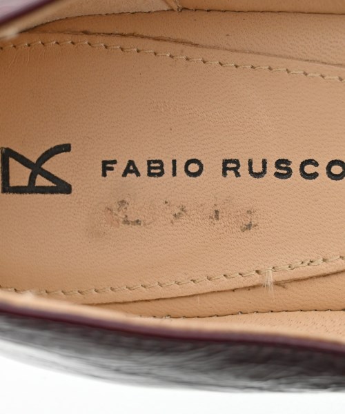 FABIO RUSCONI（ファビオルスコーニ）バレエシューズ/オペラシューズ 赤 サイズ:EU38(24.5cm位) レディース/2200707483542