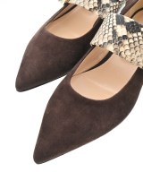 FABIO RUSCONI（ファビオルスコーニ）パンプス 茶 サイズ:EU37 1/2(24cm位) レディース/2200672071713