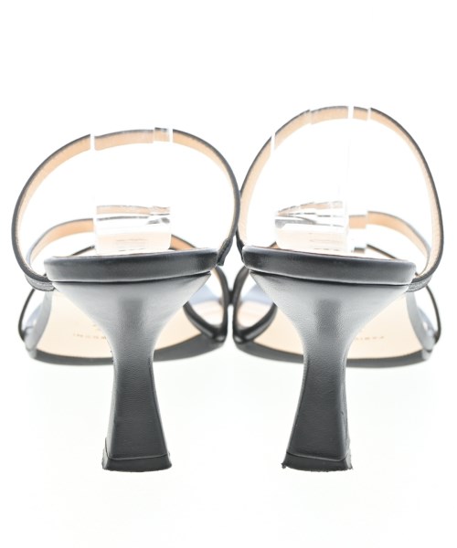 FABIO RUSCONI（ファビオルスコーニ）サンダル 黒 サイズ:EU37(23.5cm位) レディース/2200688050108