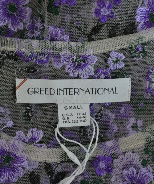 GREED INTERNATIONAL（グリードインターナショナル）ブラウス 紫 サイズ:S レディース/2200725420062