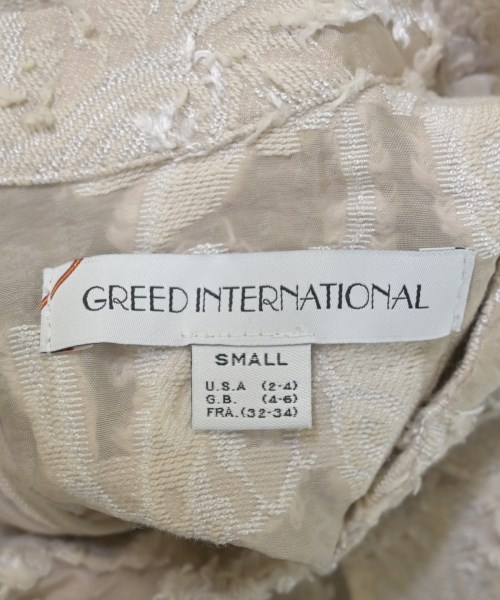 GREED（グリード）ブラウス ベージュ サイズ:S レディース/2200676716054
