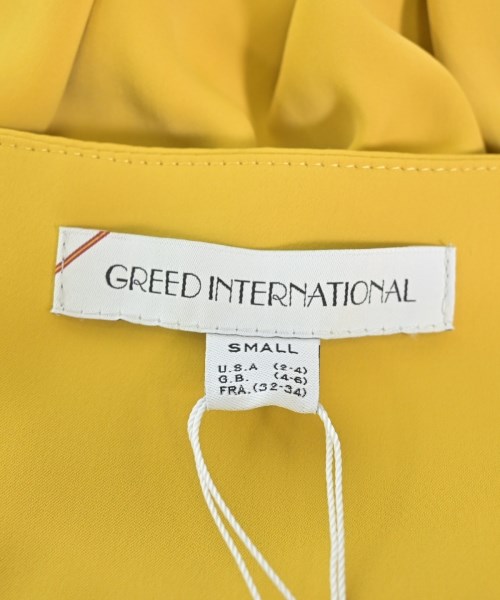 GREED（グリード）ワンピース 黄 サイズ:S レディース/2200686375012