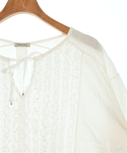 NOMBRE IMPAIR（ノンブルアンペール）Tシャツ・カットソー 白 サイズ:F レディース/2200630070031