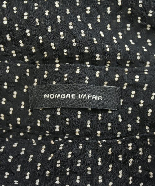 NOMBRE IMPAIR（ノンブルアンペール）カジュアルシャツ 黒 サイズ:F レディース/2200628999313