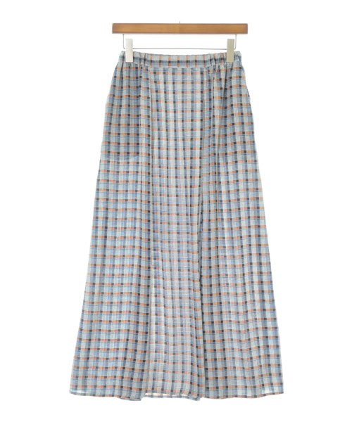 NOMBRE IMPAIR(ノンブルアンペール)ロング・マキシ丈スカート 青 サイズ:F/2200671951115