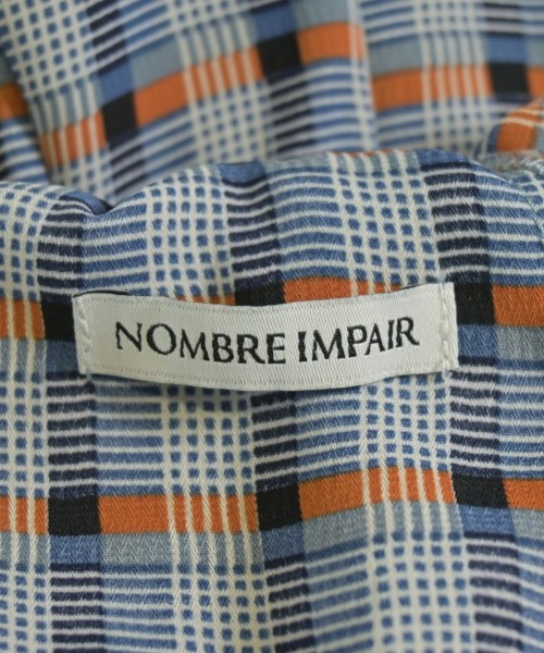 NOMBRE IMPAIR（ノンブルアンペール）ロング・マキシ丈スカート 青 サイズ:F レディース/2200671951115