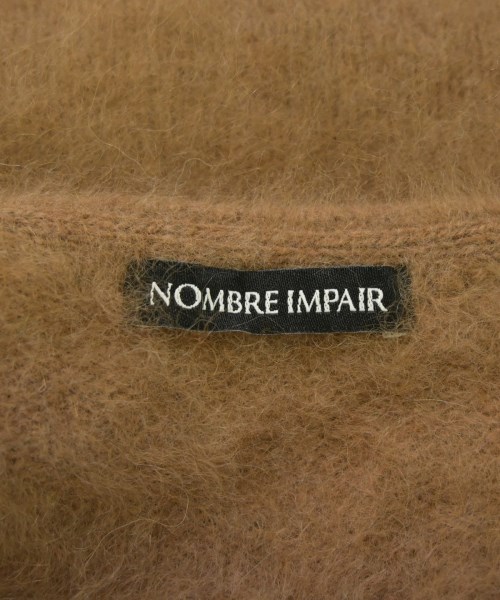 NOMBRE IMPAIR（ノンブルアンペール）ニット・セーター 茶 サイズ:F レディース/2200672786075