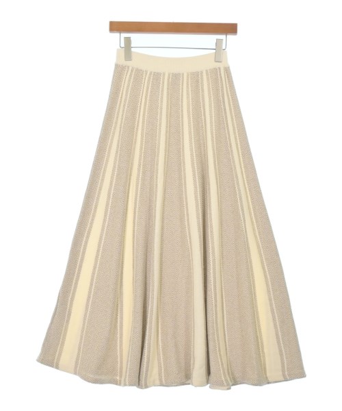 NOMBRE IMPAIR（ノンブルアンペール）ロング・マキシ丈スカート 白 サイズ:F レディース/2200677905020