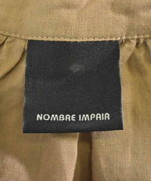 NOMBRE IMPAIR（ノンブルアンペール）カジュアルシャツ 茶 サイズ:F レディース/2200680601353