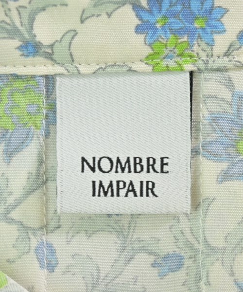 NOMBRE IMPAIR（ノンブルアンペール）カジュアルシャツ 白 サイズ:F レディース/2200692055045