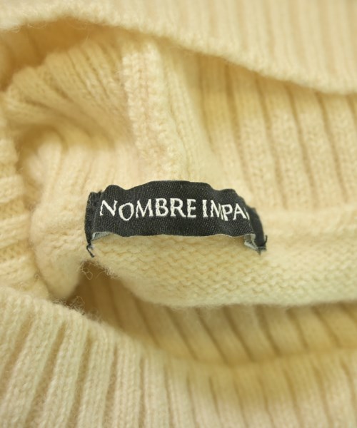NOMBRE IMPAIR（ノンブルアンペール）ニット・セーター 白 サイズ:F レディース/2200646814049