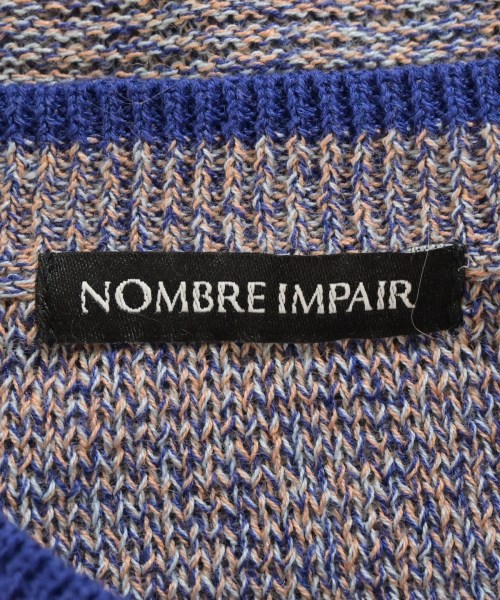NOMBRE IMPAIR（ノンブルアンペール）カーディガン 青 サイズ:F レディース/2200715052129