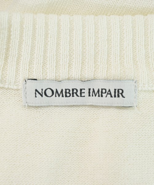 NOMBRE IMPAIR（ノンブルアンペール）カーディガン 白 サイズ:F レディース/2200711602229