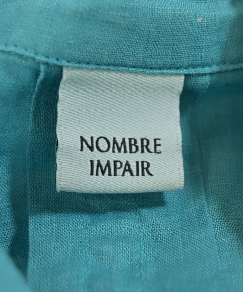 NOMBRE IMPAIR（ノンブルアンペール）ブラウス 青 サイズ:F レディース/2200716628033