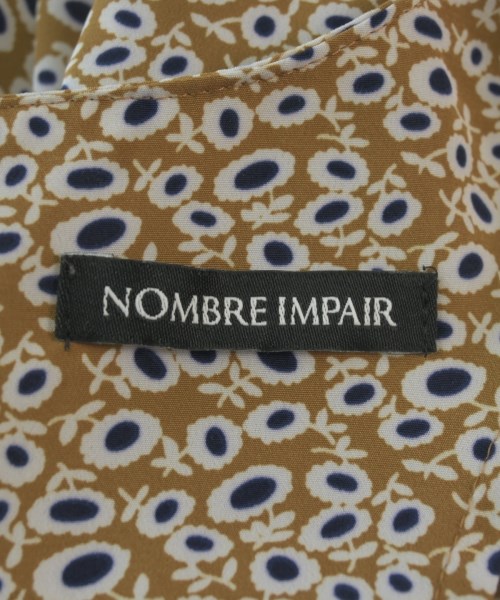 NOMBRE IMPAIR（ノンブルアンペール）ワンピース ベージュ サイズ:F レディース/2200715605059
